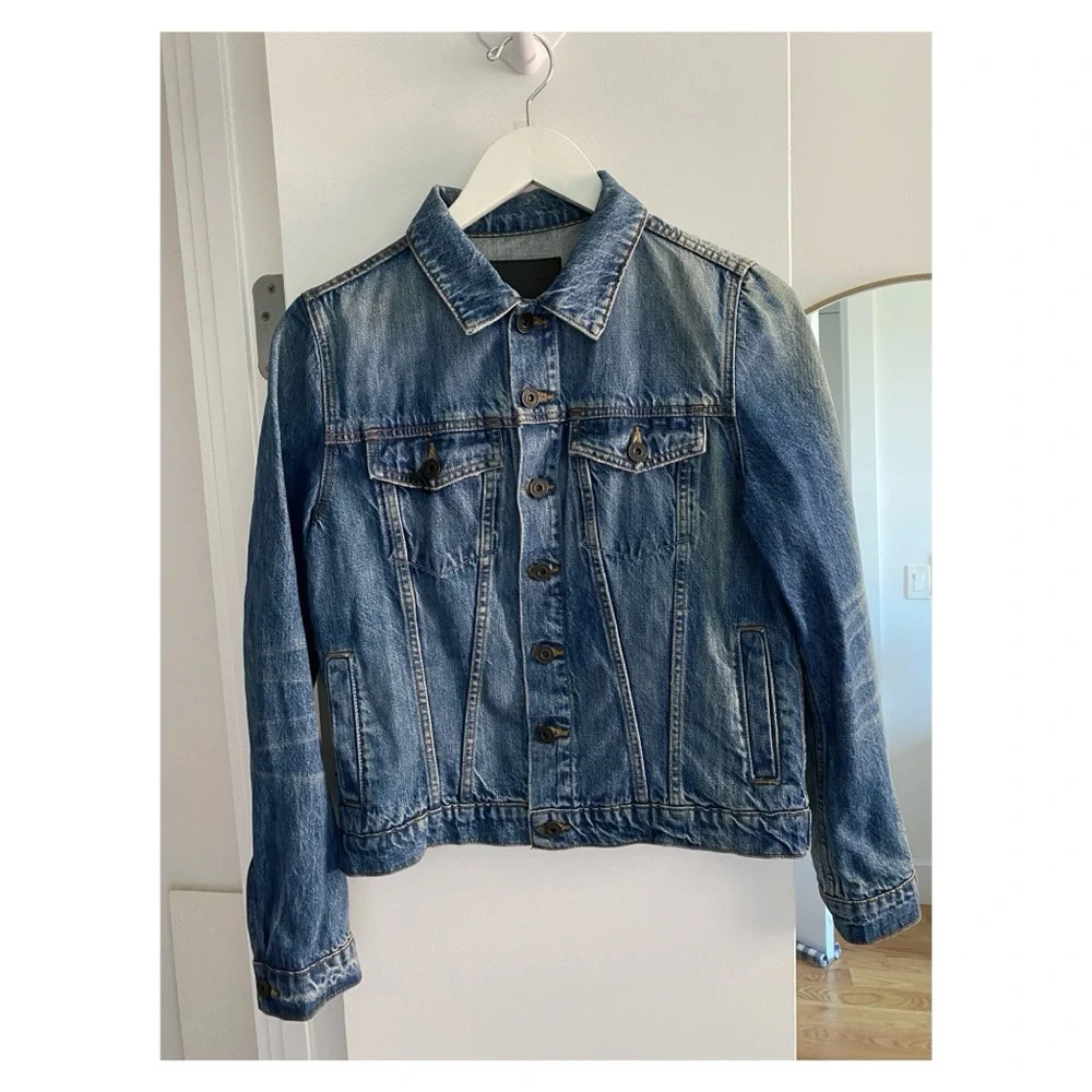 Proenza Schouler PS J denim jacket NWT size Small - Picture 2 of 10